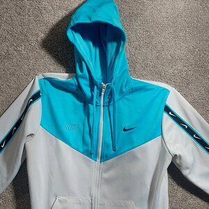 Nike Hoodie blue/white Size L